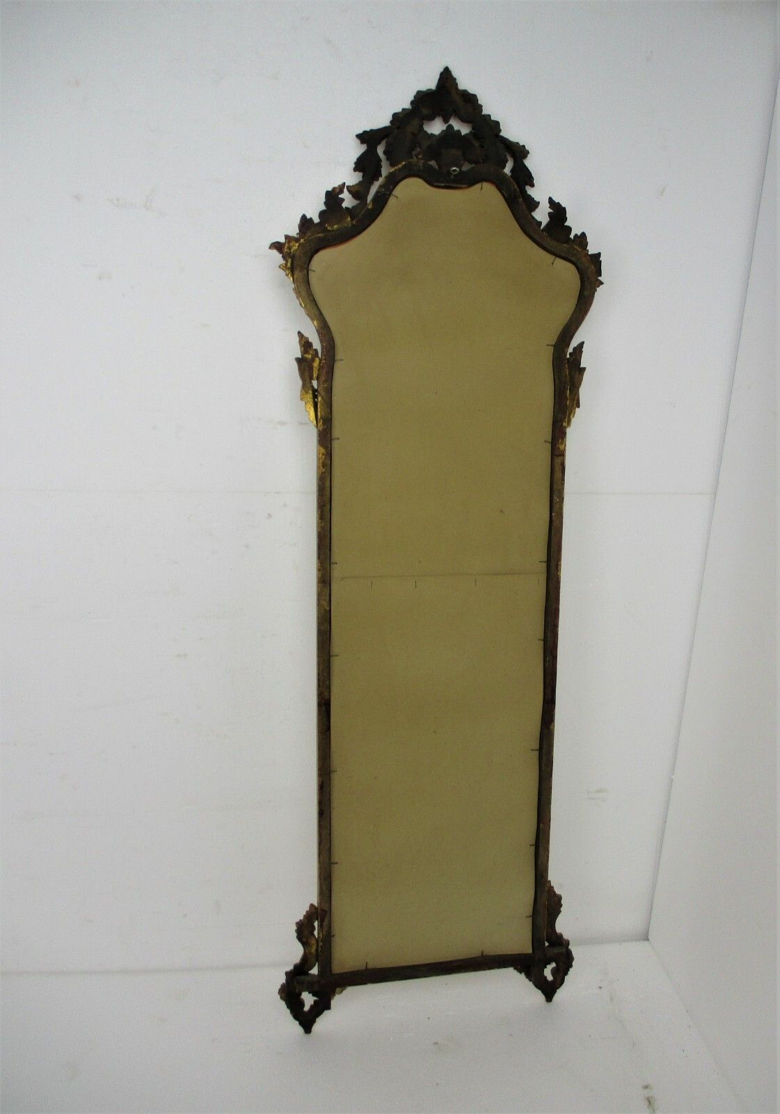 Hallway  Xl Ornate Wooden Wall Hanging Mirror Hollywood Regency Gorgeous Wow photo vinterior