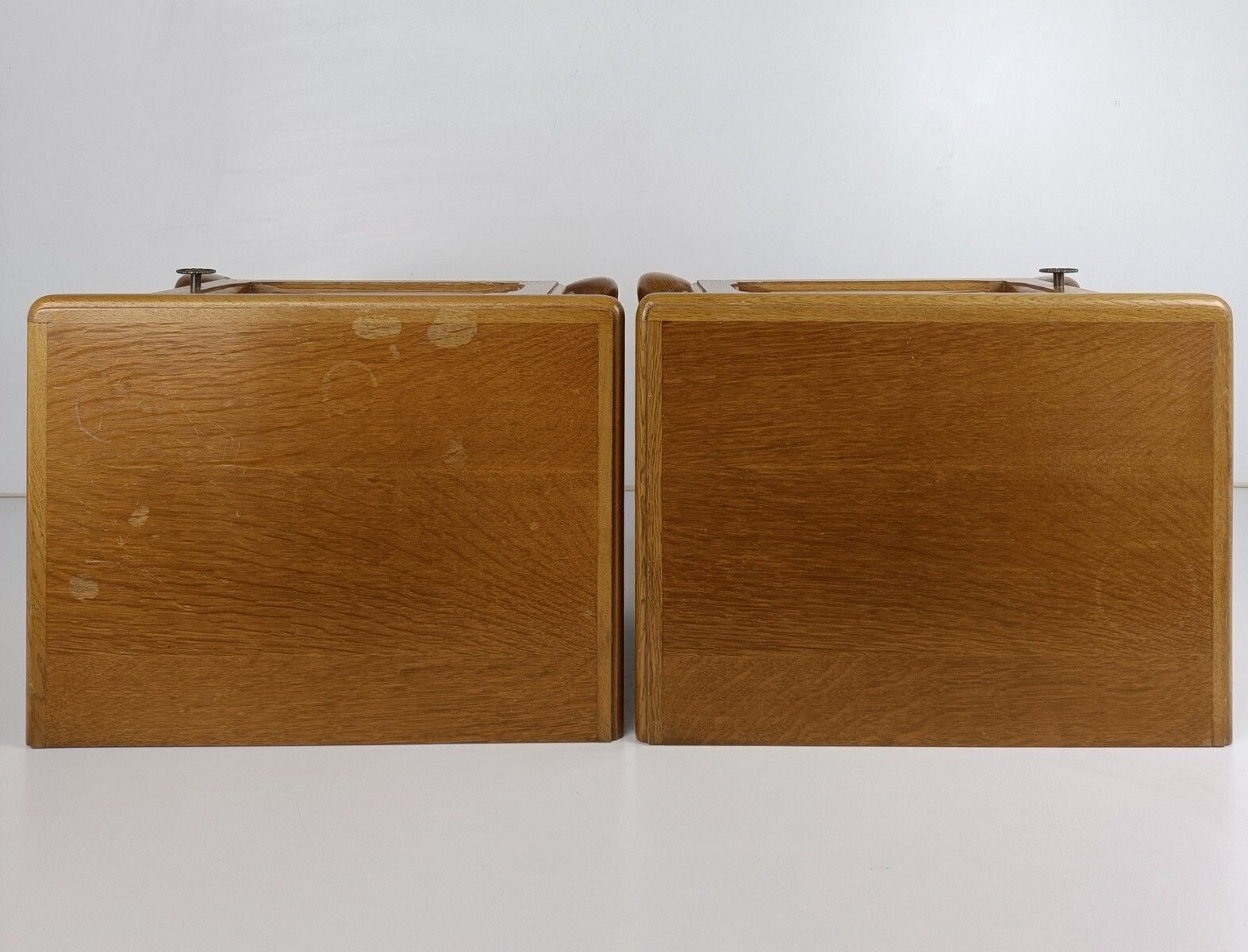 Furniture Pair Of Nightstands End Tables Cabinets Louis XV Style Bedroom Cabinets Wood Far photo
