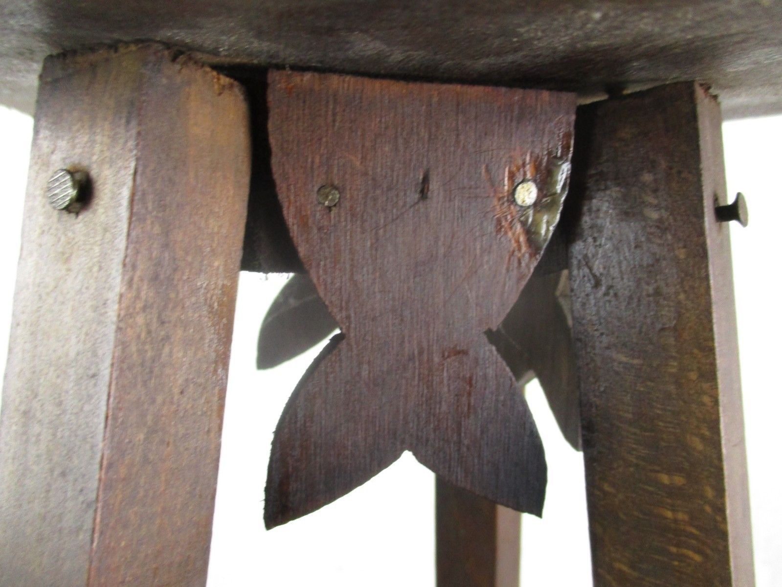 photo for sale Art Nouveau Pedestal Table Plant Flower Stand Side Table Two Tier Art Deco  35"