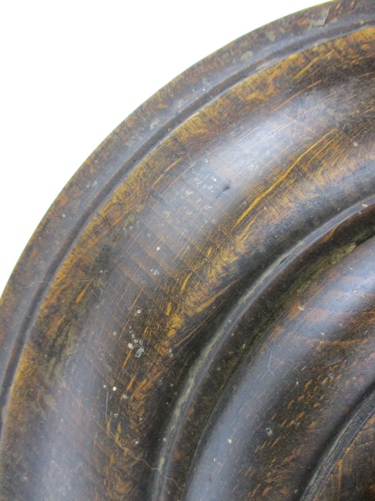 Large Hand Carved Wood Barley Twist Side Display Wine Table Pedestal Plant Stand photo vintage