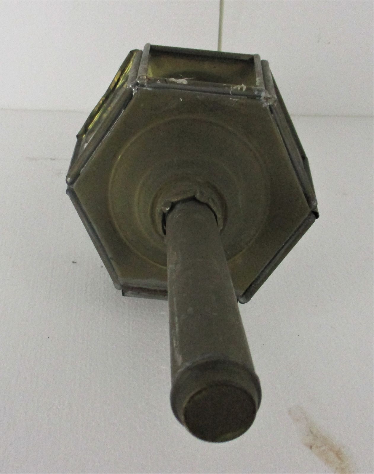Antique Brass Architectural Carriage Porch Lamp Wall Lamp Glass Brass Eagle Coll photo vinterior