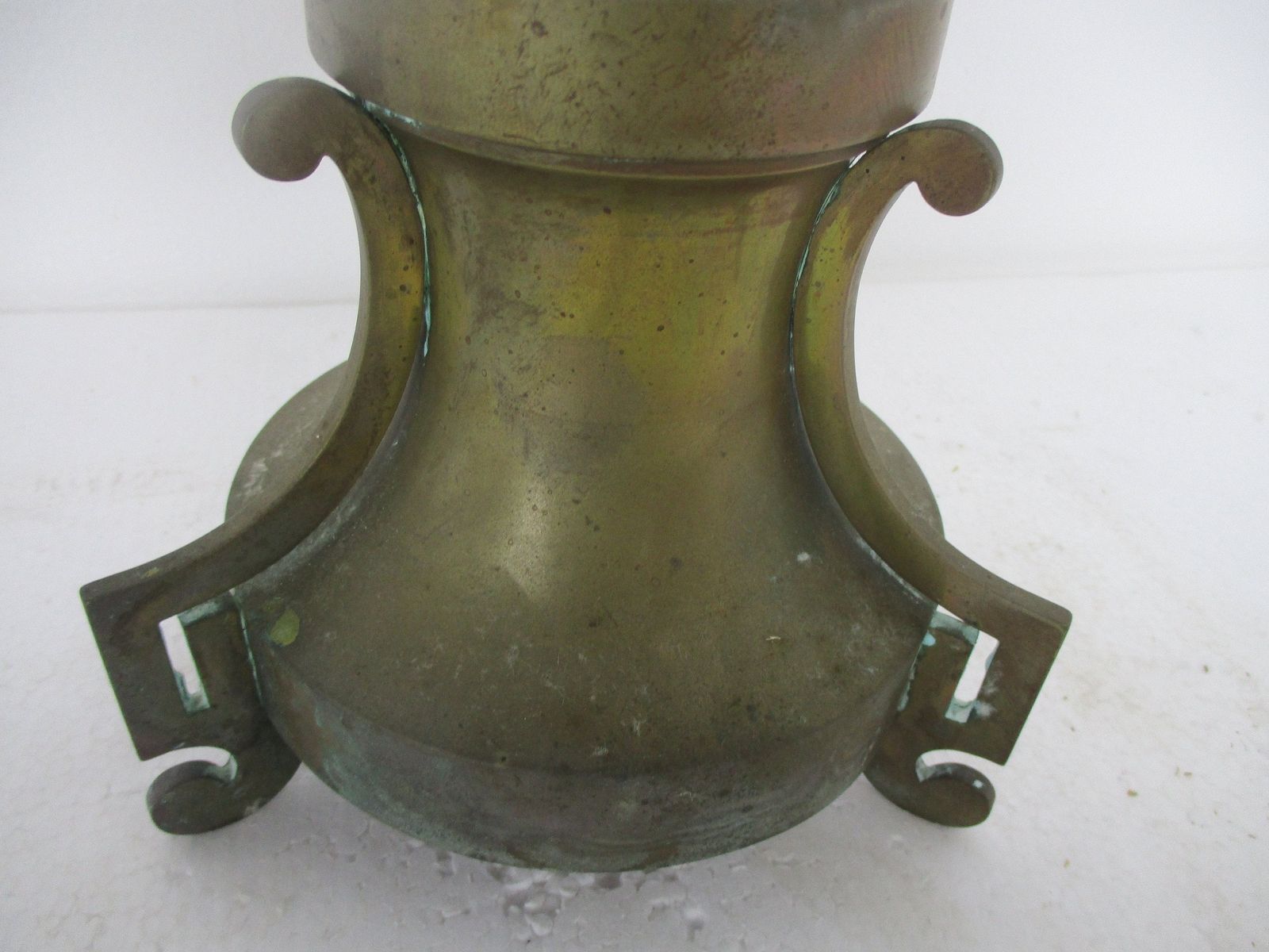Antique Candle Holder Candle Stick  Brass  Art Nouveau 1900 Beautiful photo for sale