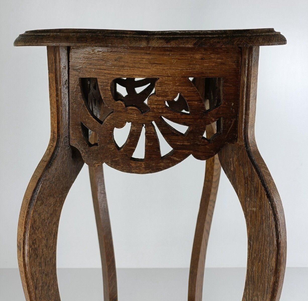 Art Nouveau Pedestal Table Plant Two Tier  Flower Stand Side Table Country Farmh photo buy