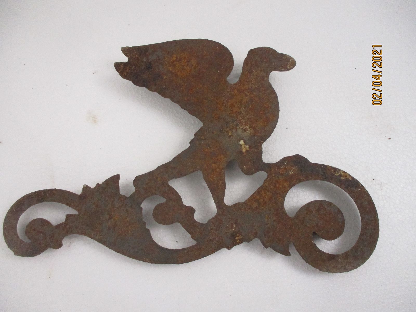Antique Cast Iron Trim Reclaimed Hardware Architectural Eagle Wow photo Home Decor