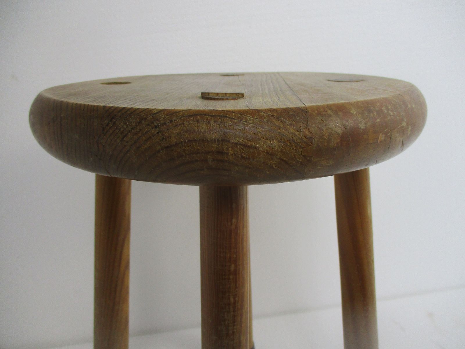 Old Milk Milking Stool Farmhouse Country Barn Style French Side Display Table Pe photo Furniture