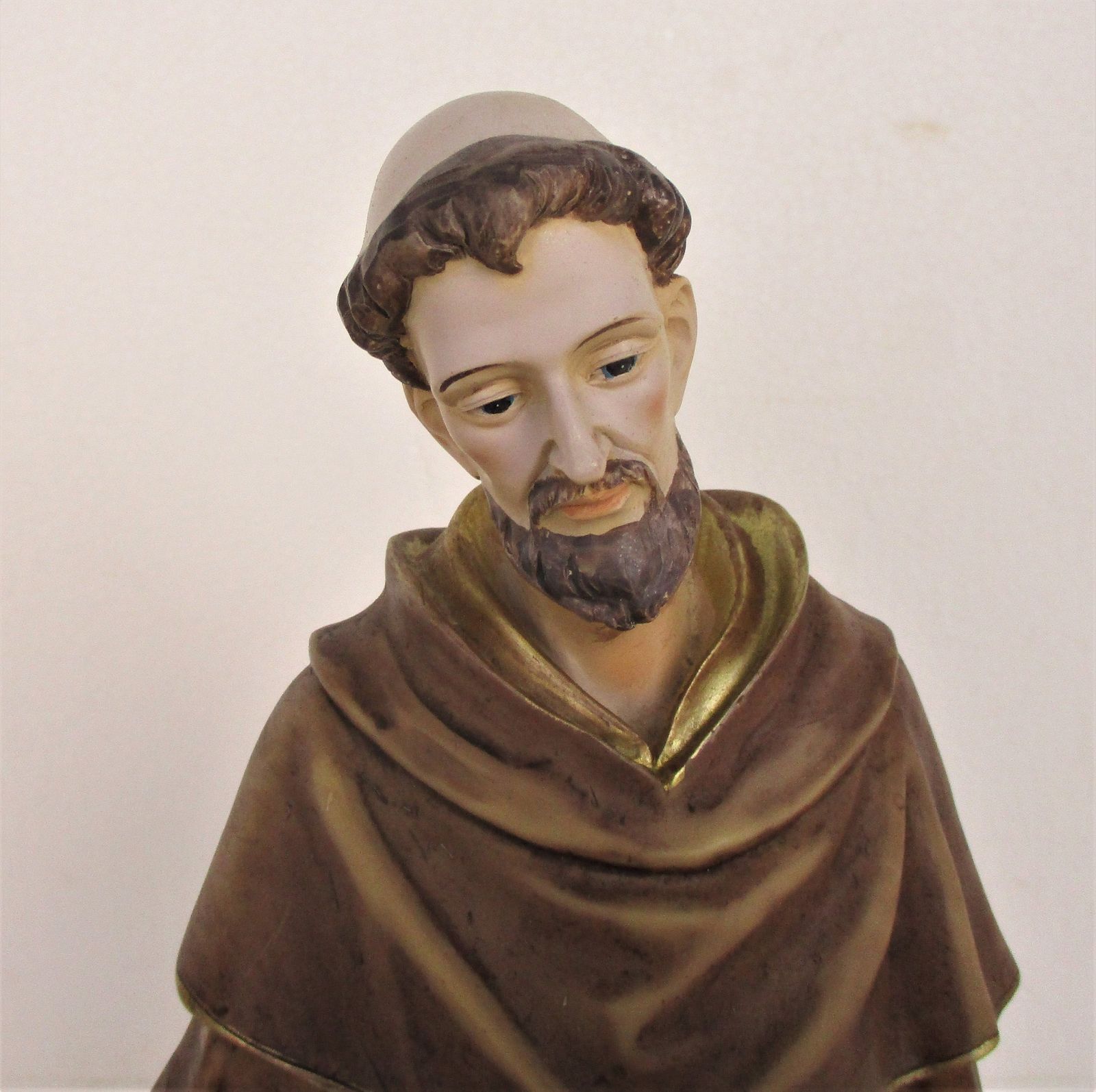 Large Statue Saint Francis Francesko Of Assisi Frior Giovanni Di Pietro Di Berna photo 117.0