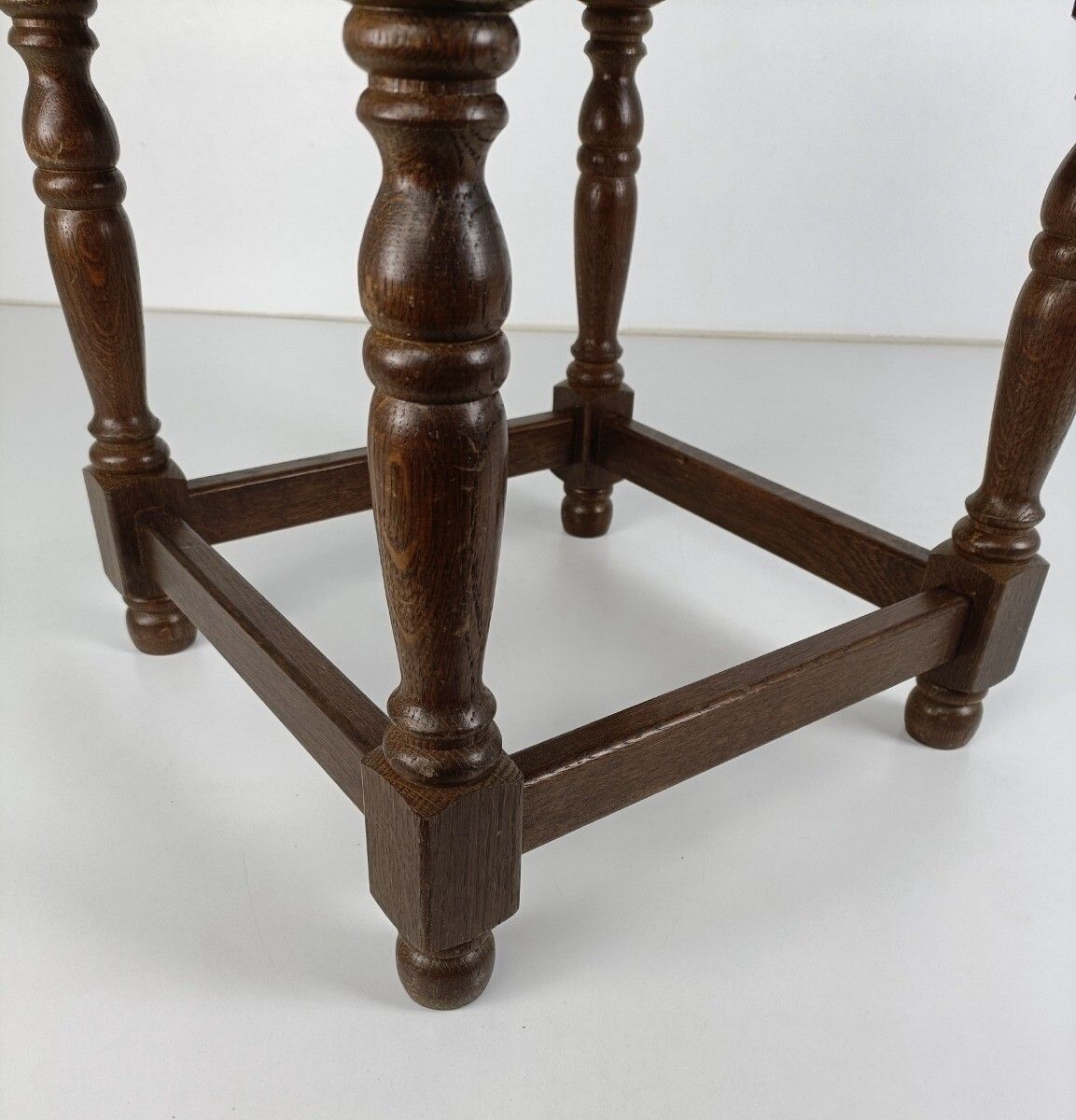 Hallway Cabinet Nightstand Table Hall Cabinet Telephone Side Table Oak Vintage photo buy