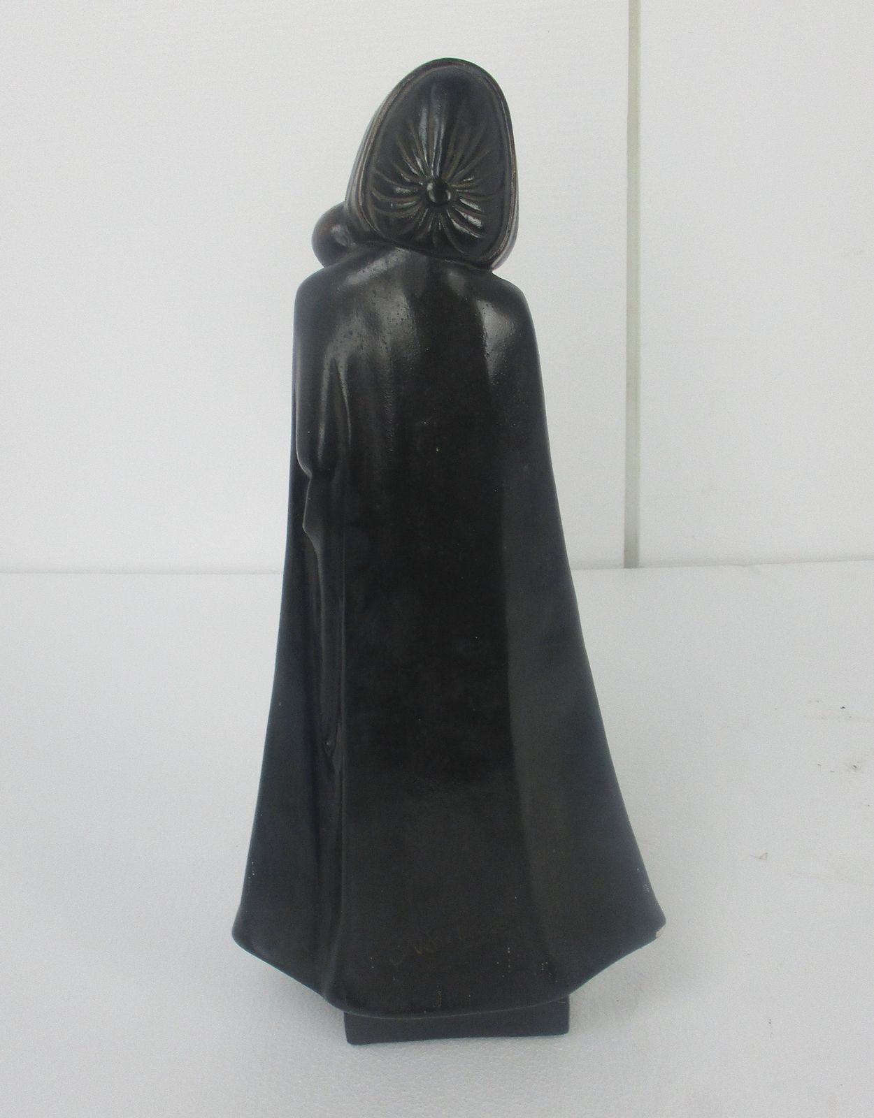 Xl Chapel Virgin Mary Madonna Infant Child Plaster Statue Signed Van Laere 20.66 photo vintage
