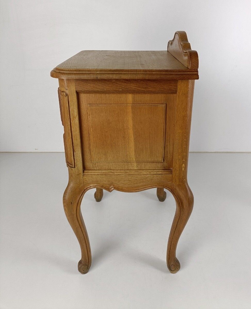 Vintage Nightstand End Table Mid Century Modern Wood Chest Of Drawers Cabinet Lo photo vintage