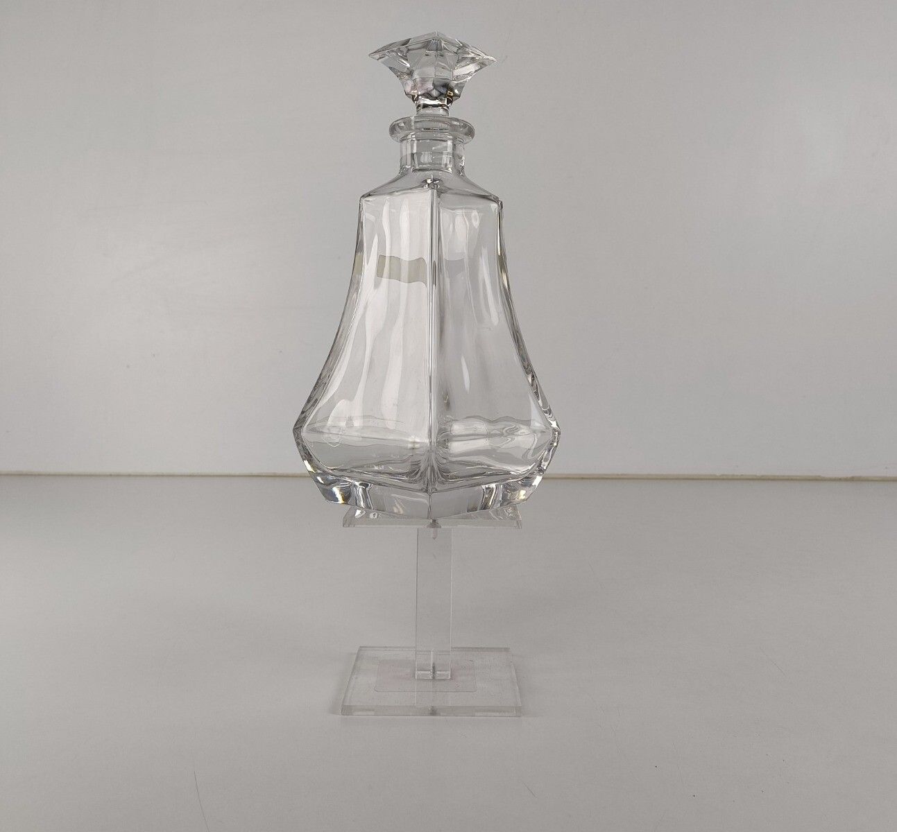 Bleikristal Crystal Decanter Jar Nachtmann Germany Vintage Footed Gorgeous Styli