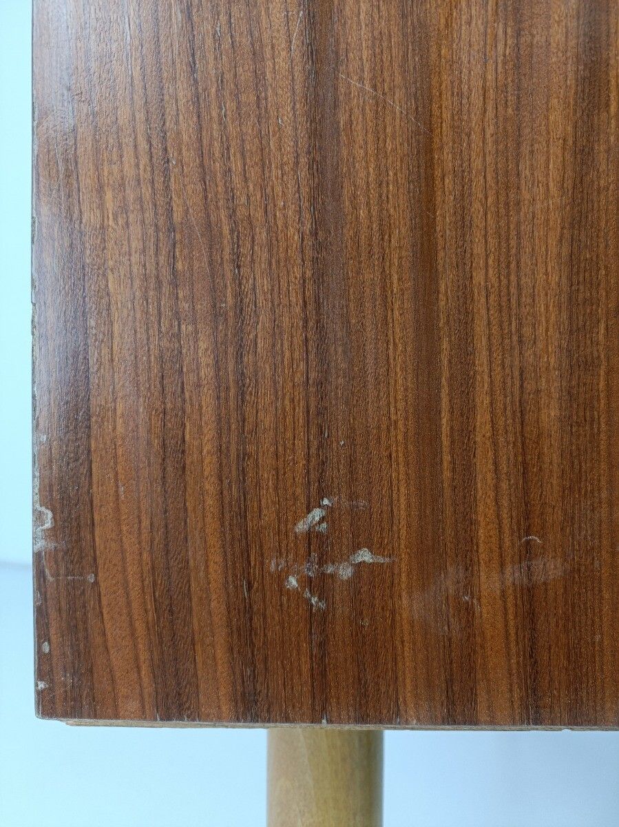Pair Couple Vintage Teak Nightstands End Tables Mid Century Modern Modernist Two photo buy