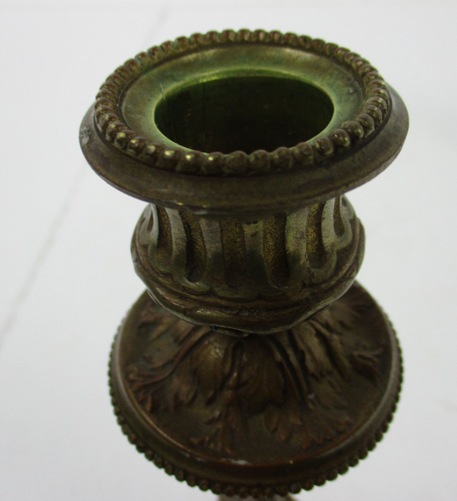 Antique Bauhaus Art Nouveau Candle Sticks Candle Holders Brass Bronze Doré Styl photo furniture