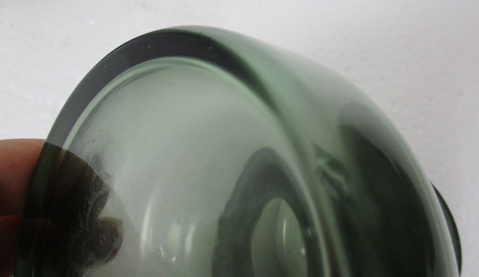 Art Glass Scandinavian Container  Lid Jar Etched Glass Apothecary Bottle  Mode photo vinterior