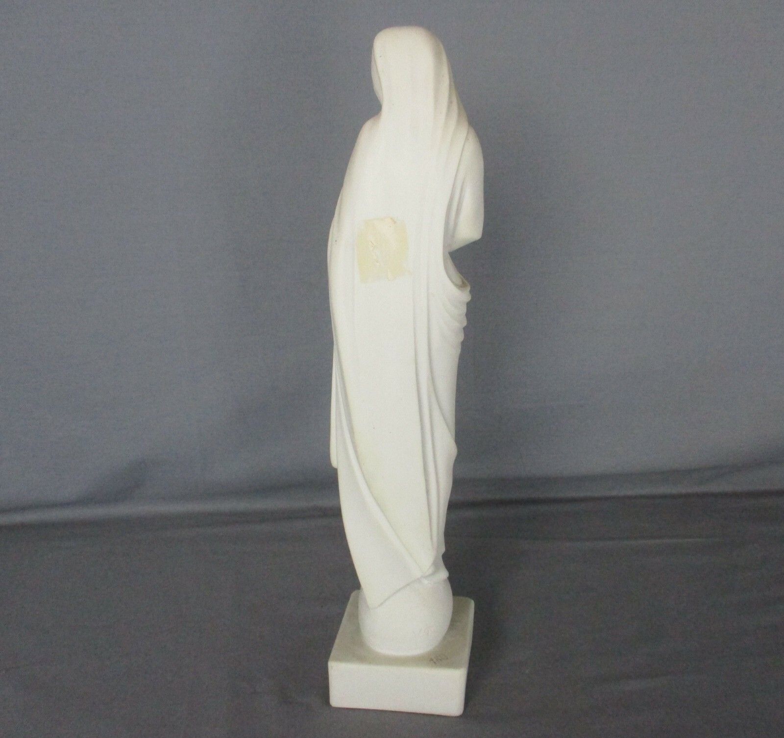 French Virgin Mary Madonna Blessed Virgin Infant Jesus Statue Resin Marked photo buy