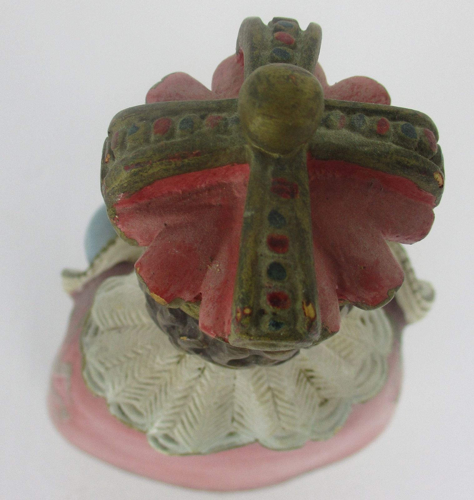 Statue Infant Of Prague Infant Jesus Santo Nino Plaster Collector 30s 12.99&Quot photo vinterior
