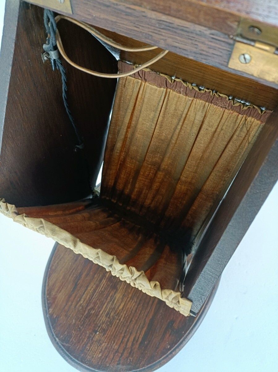 Standing Cabinet Sewing Spinning Quilting Wooden Cabinet, Fabric Candle Holders photo buy