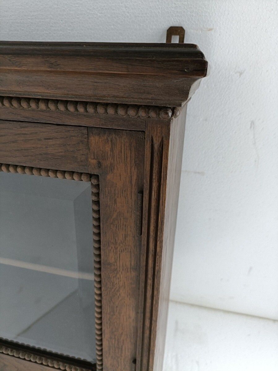 Display Medicine Apothecary Cabinet Hobnails Barn Style Bathroom Kitchen Gorgeou photo for sale
