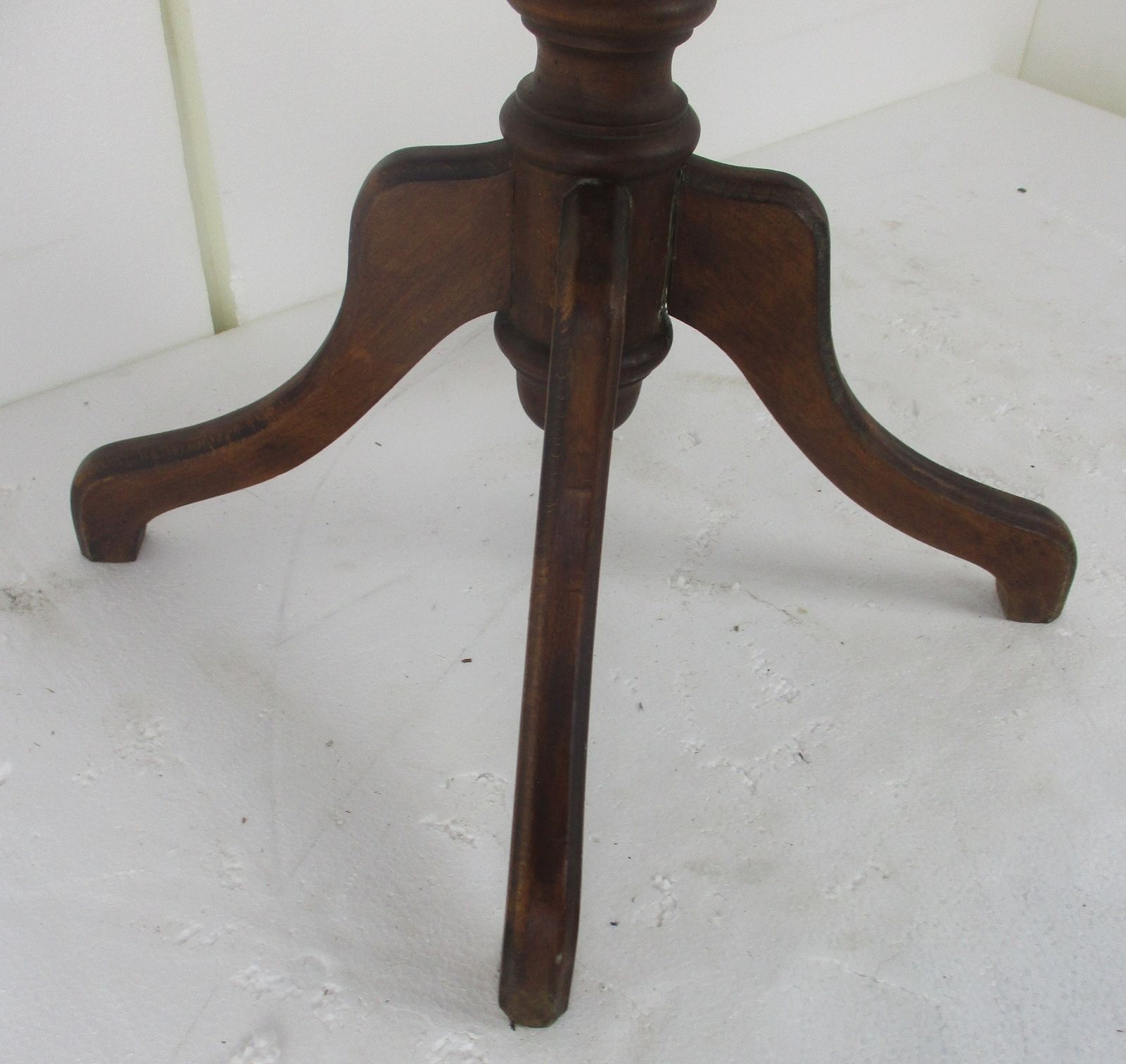 Art Nouveau  Pedestal Table Plant Flower Stand Side Table  Edwardian Style Inlay photo for sale