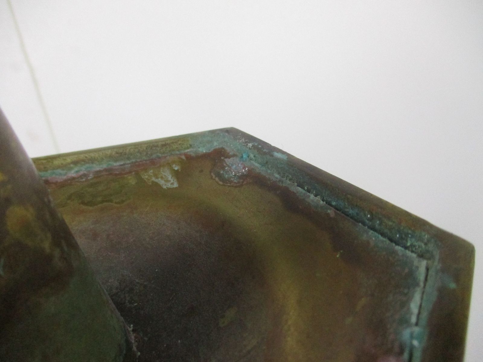 Antique Candle Holder Candle Stick Church  Chapel Altar Monastery Brass Xl 47.63 photo buy