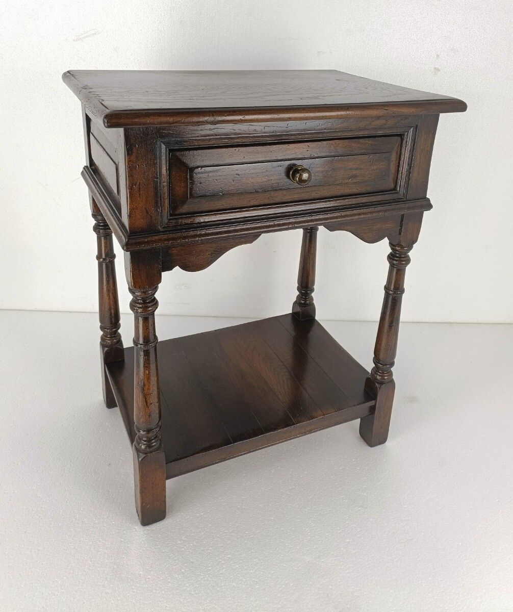 Antique Desk Cabineet Hallway Furniture, Side Table Two Tier Barn Style Gorgeous photo Furniture