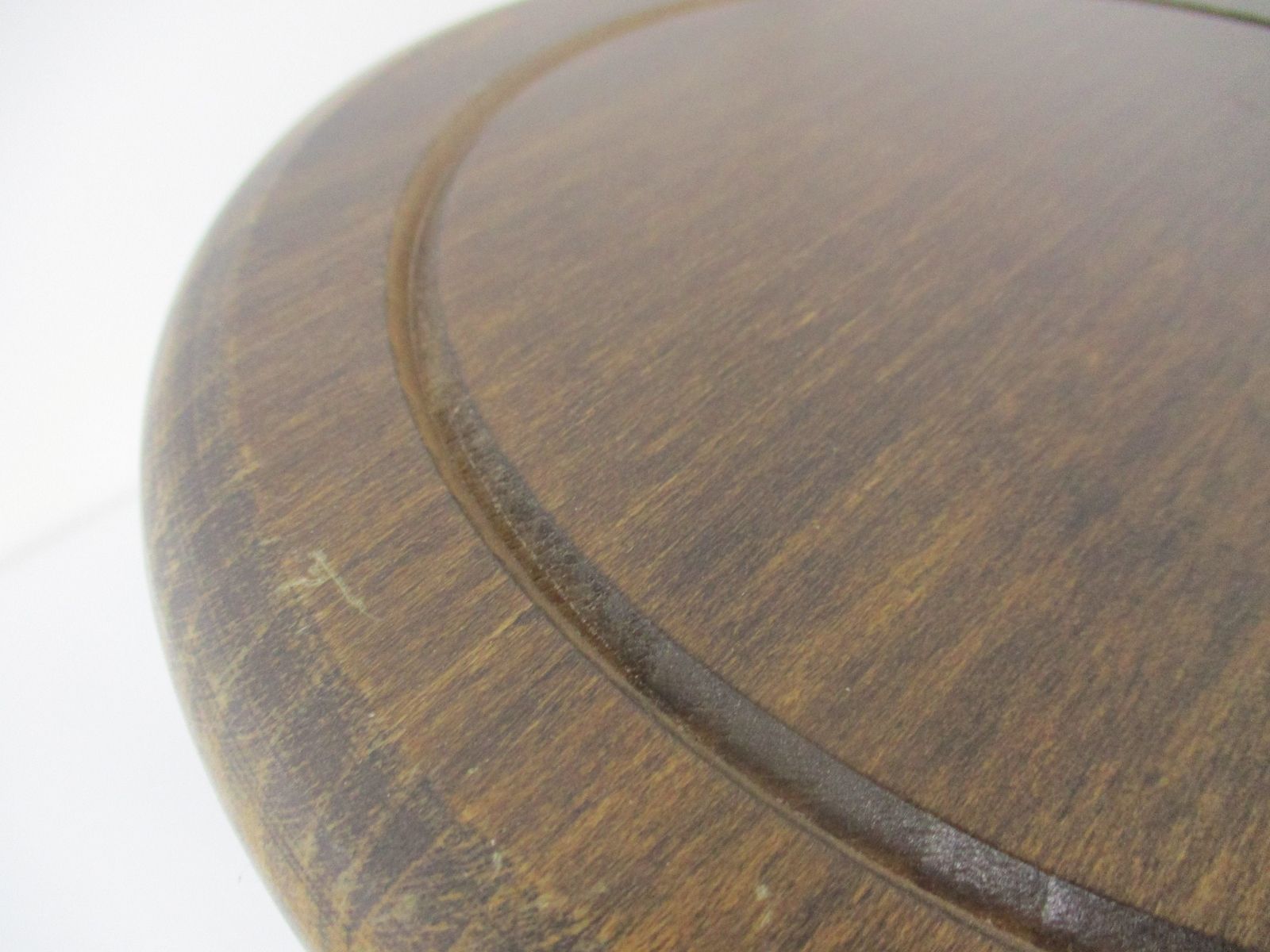Vintage Wooden Side Wine Table Pedestal Plant Stand Milking Stool Two Tier Beaut photo 101.0