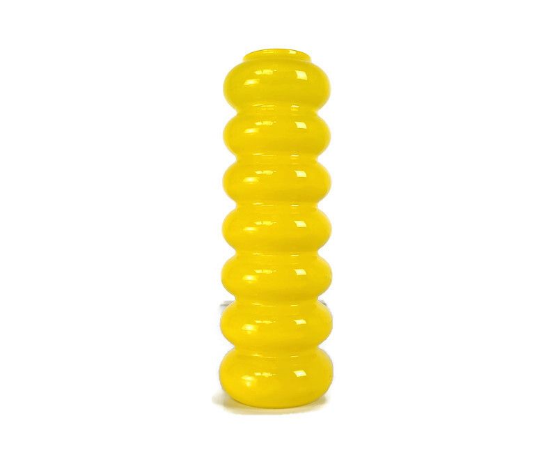 Ikea Solstrale Bubble Hooped Yellow  Vase Yellow Designer Anne Nilsson Vinta