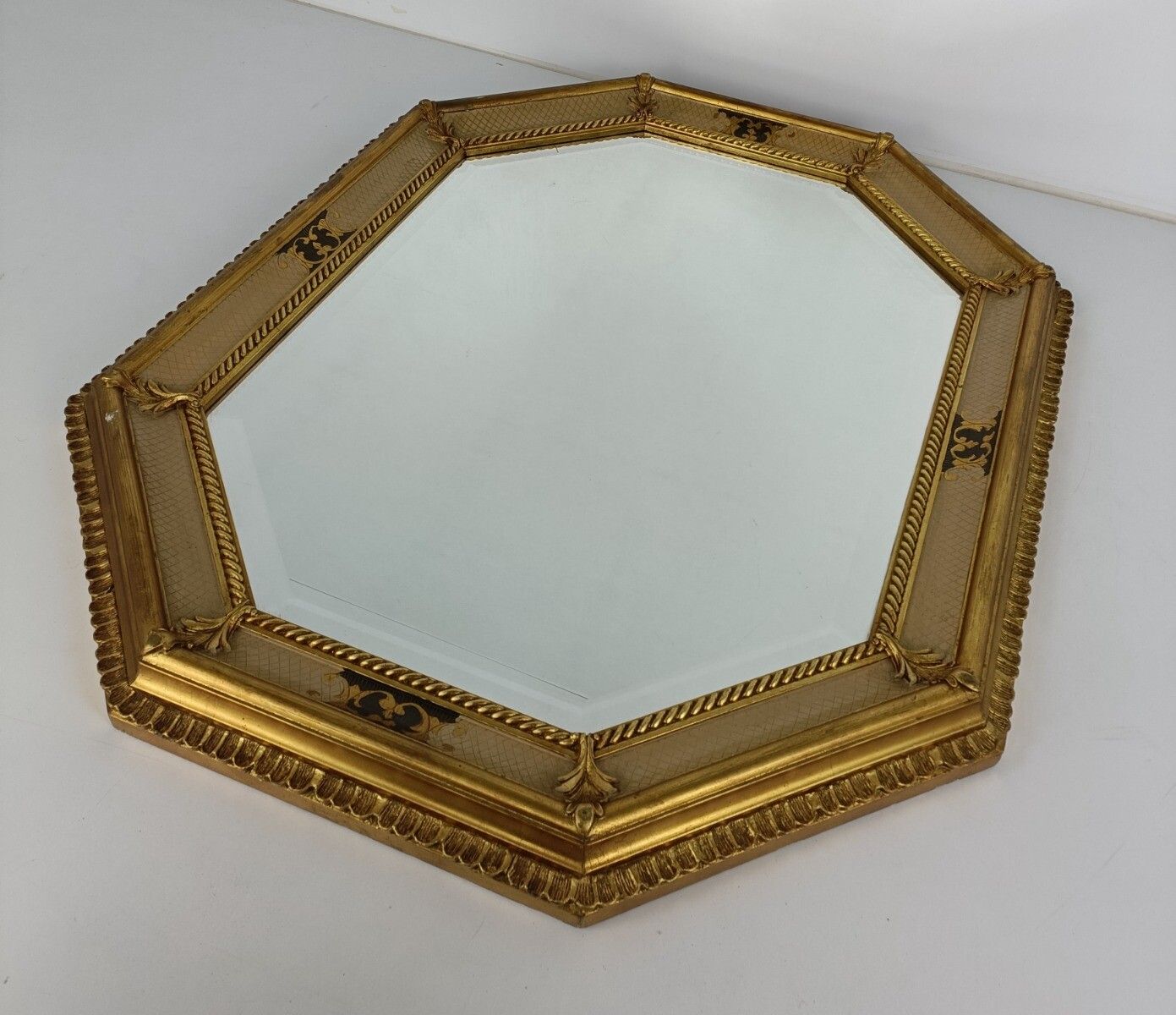 Gorgeous Large Mirror Hallway Bathroom Vanity, Gorgeous Frame Plaster Gilded Etc photo buy