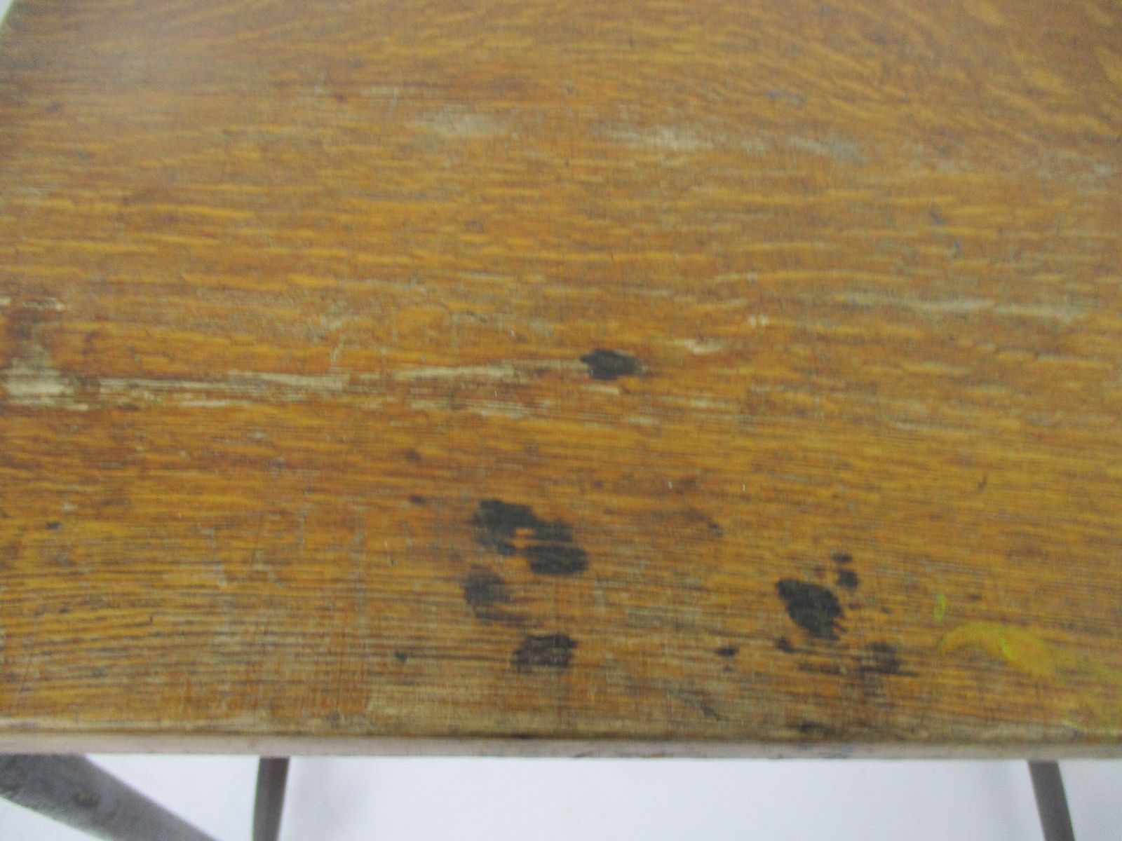 Vintage School Student Desk Elementary School Industrial Marked Tubax Belgium Wo photo Furniture