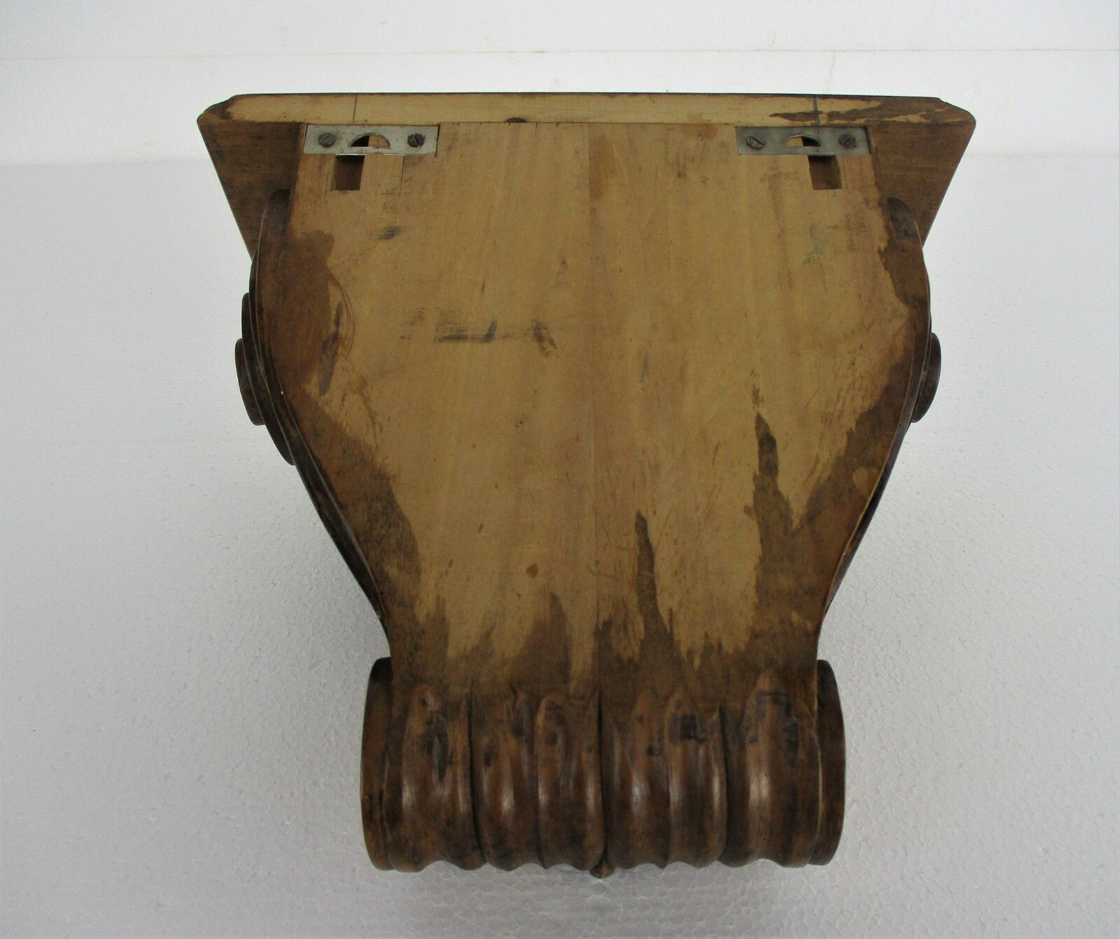 Hand Carved Wooden Wall Hall Console Small  Table Ornate Stunning Willy De Hond photo vintage