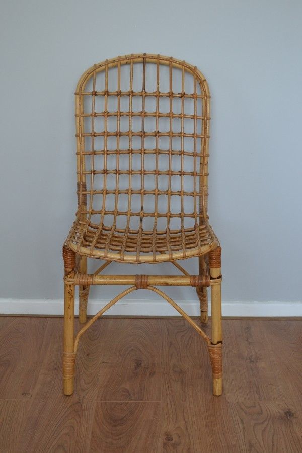 1960s Bamboo Bedroom Chair photo furniture