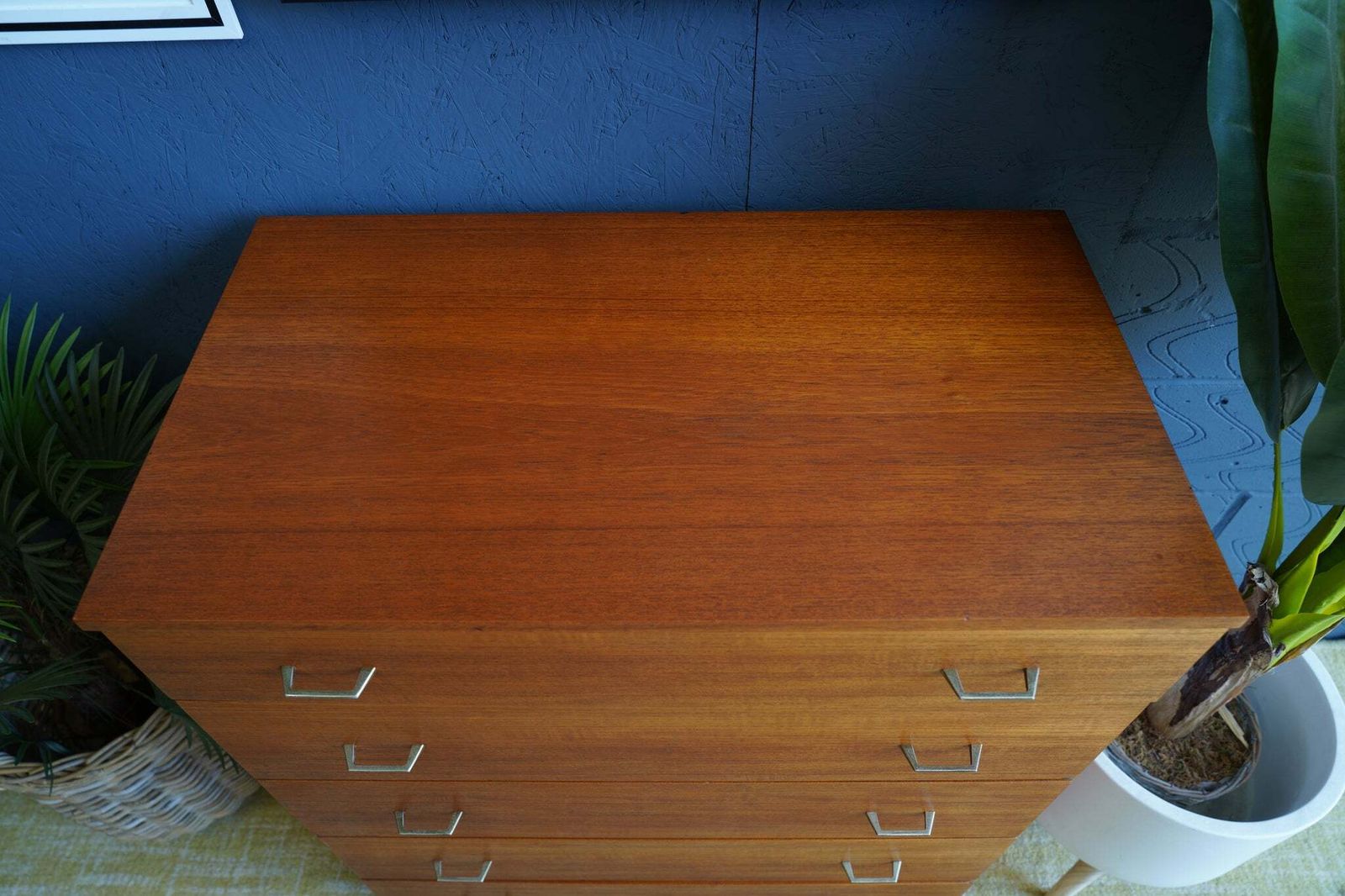 Austin Suite Chest Of Drawers   Mid Century 1960s (Oak) photo vintage