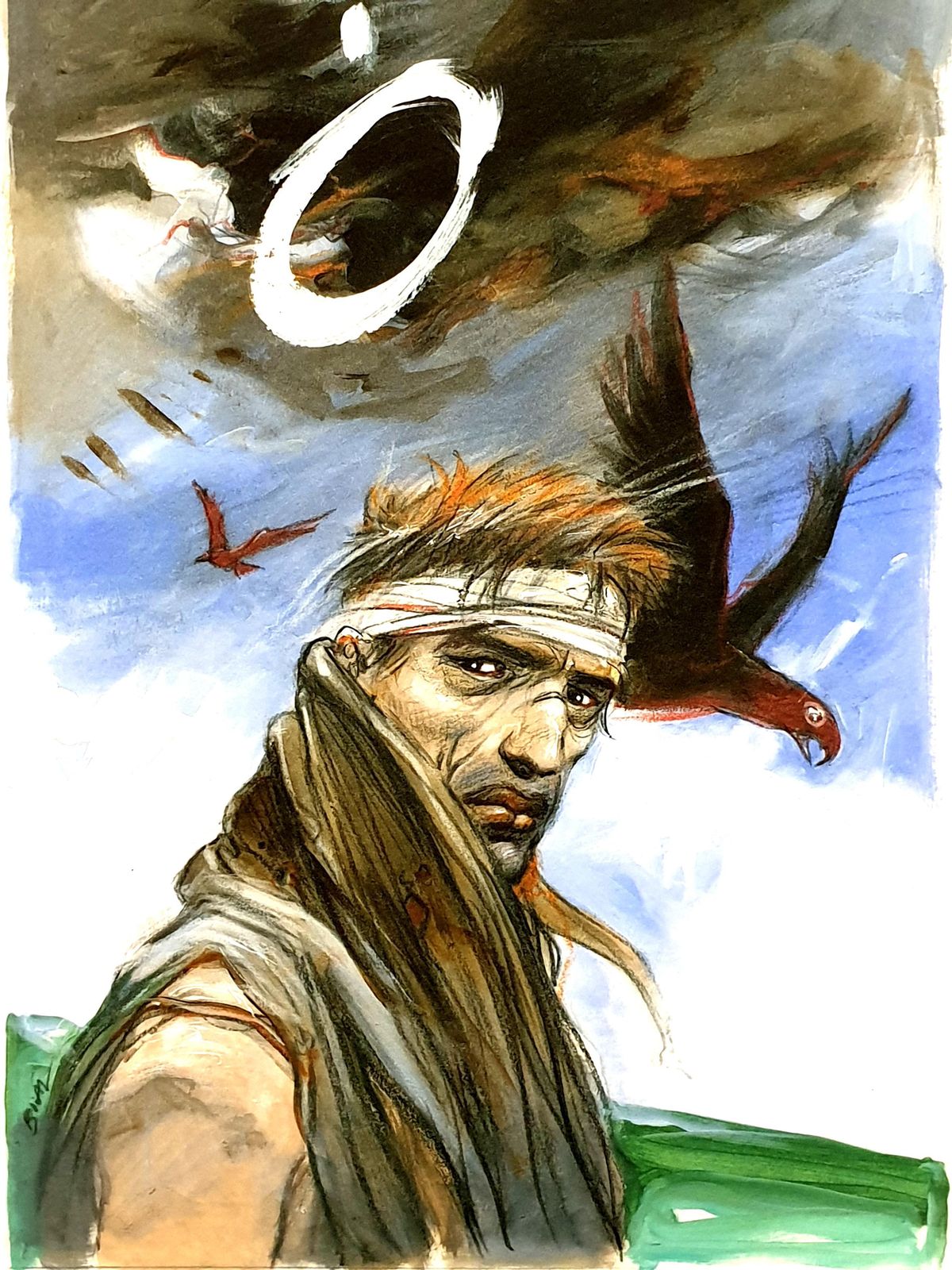 Enki Bilalenki Bilal   Gaze   Original Lithograph2012 photo Art
