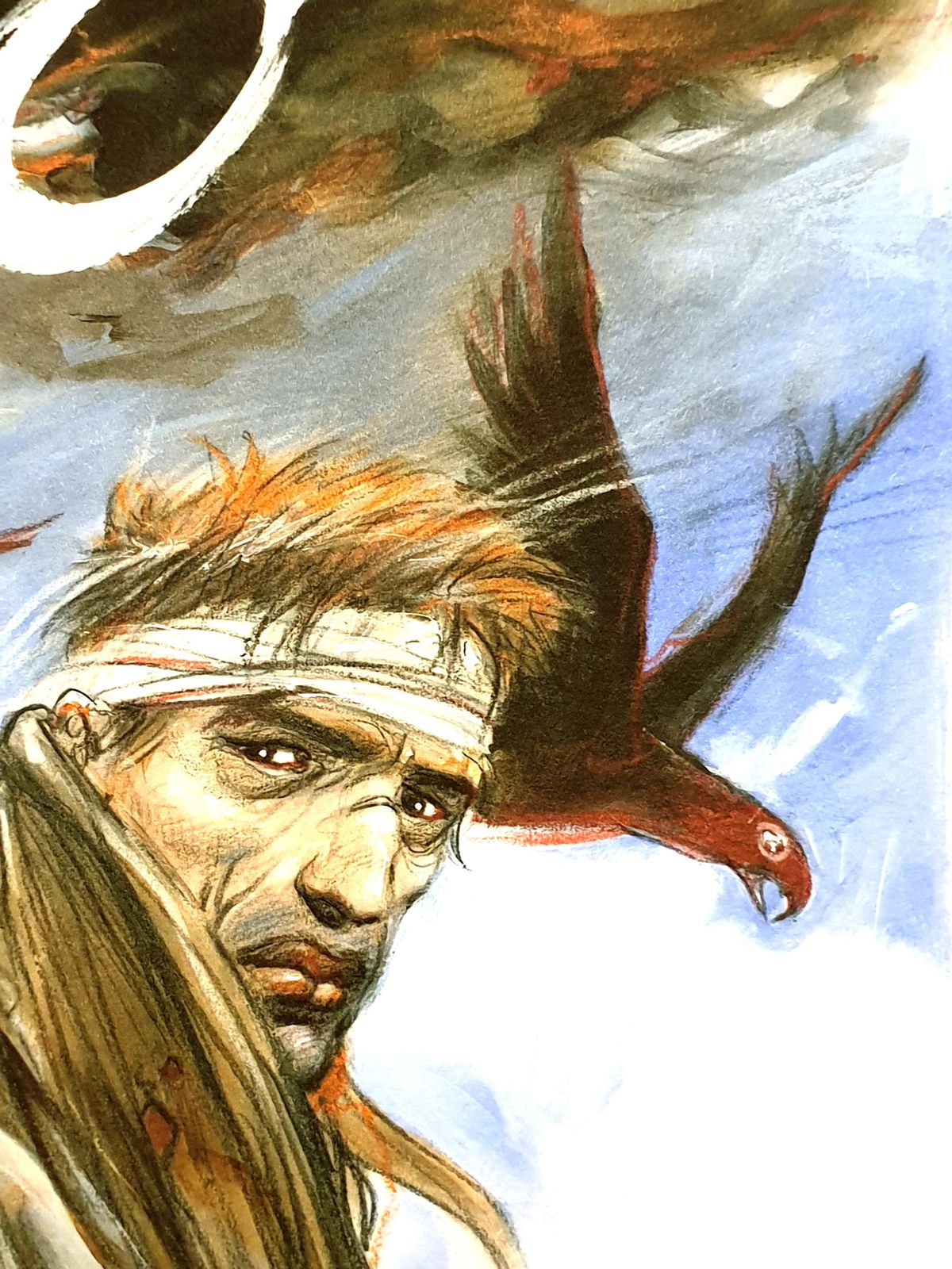 Enki Bilalenki Bilal   Gaze   Original Lithograph2012 photo 1592.0