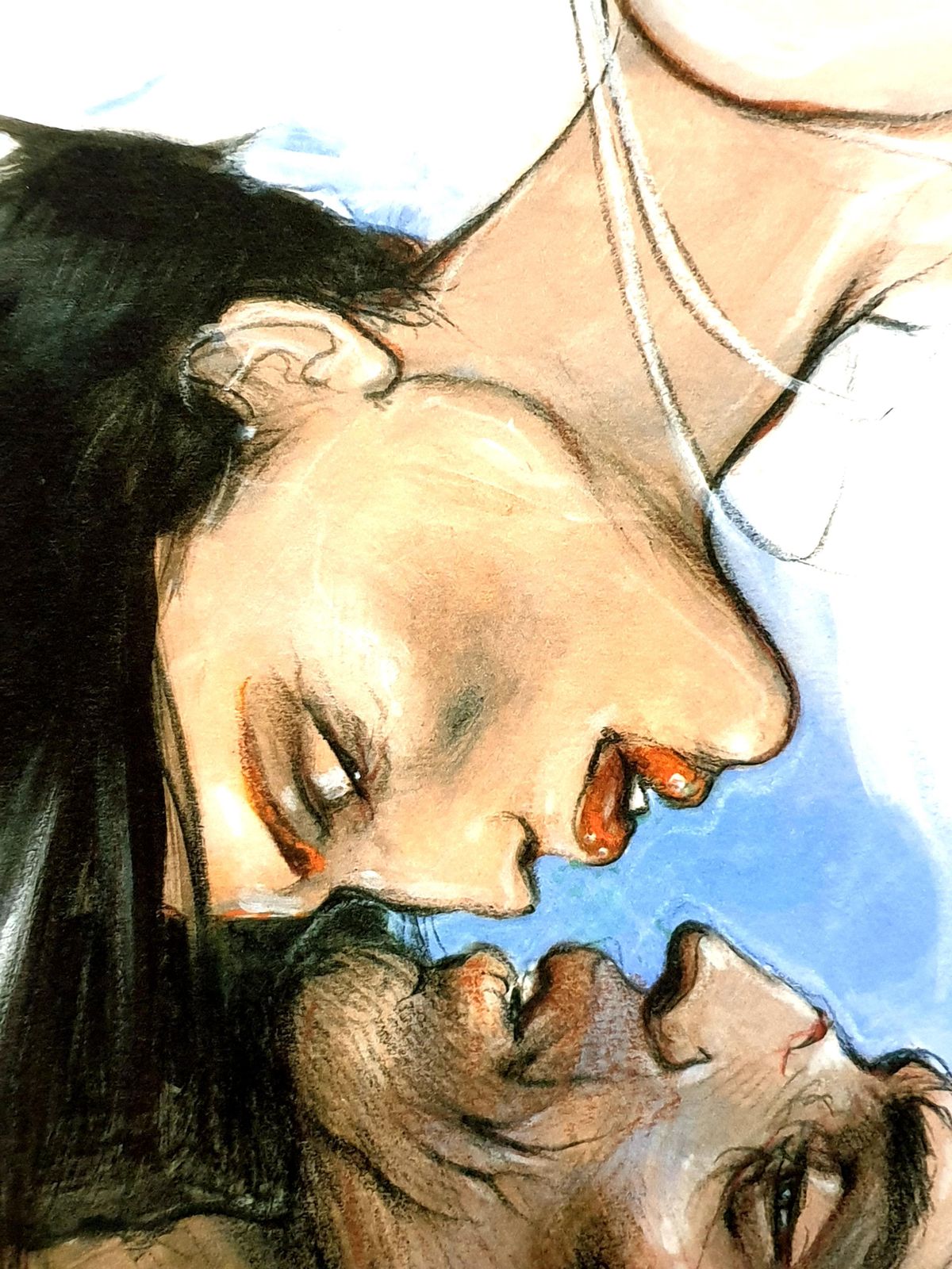 Enki Bilalenki Bilal   The Kiss   Original Lithograph2012 photo furniture