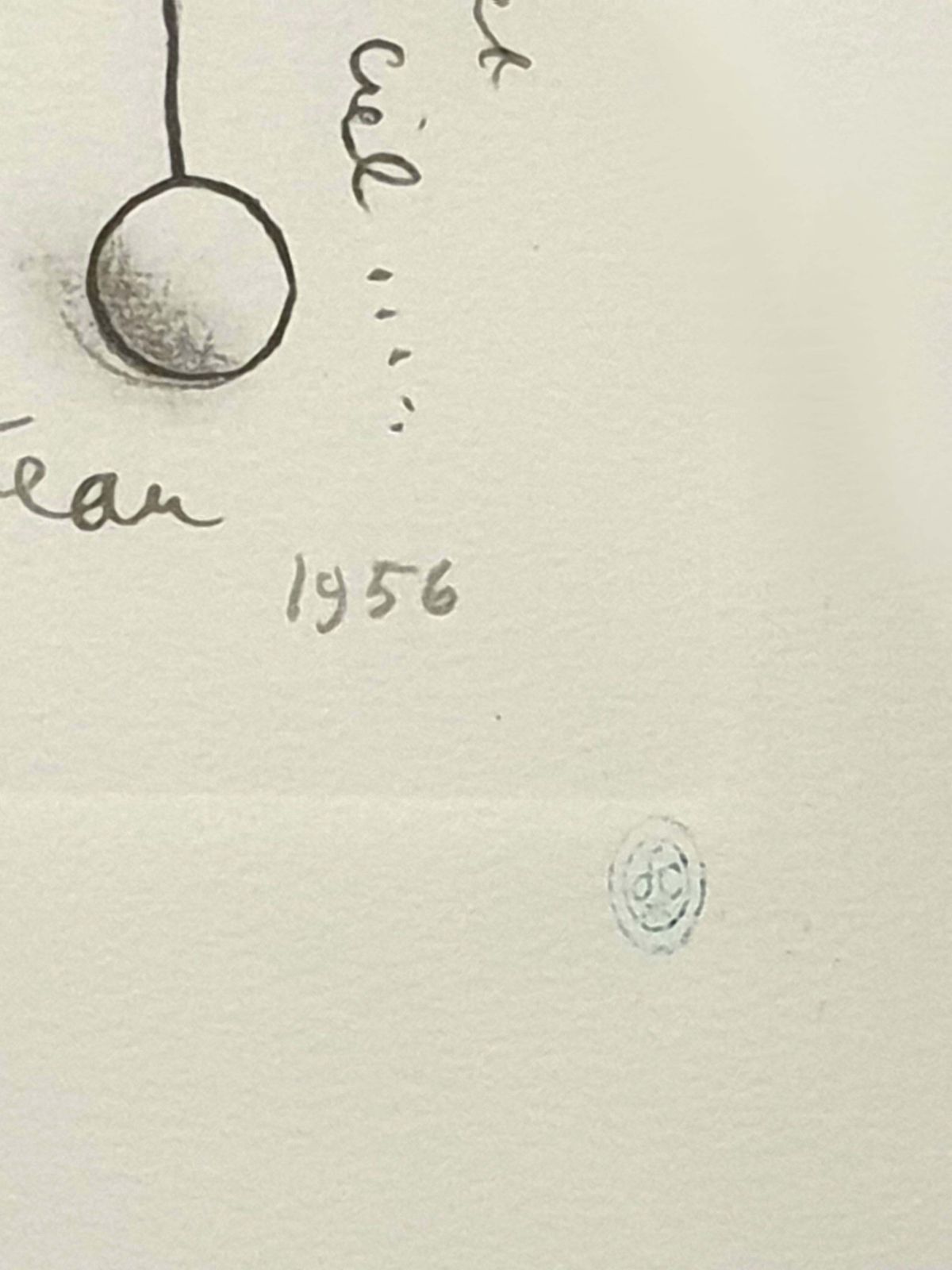 Jean Cocteaujean Cocteau   Parametabolismes   Original Lithograph1956 photo 1592.0