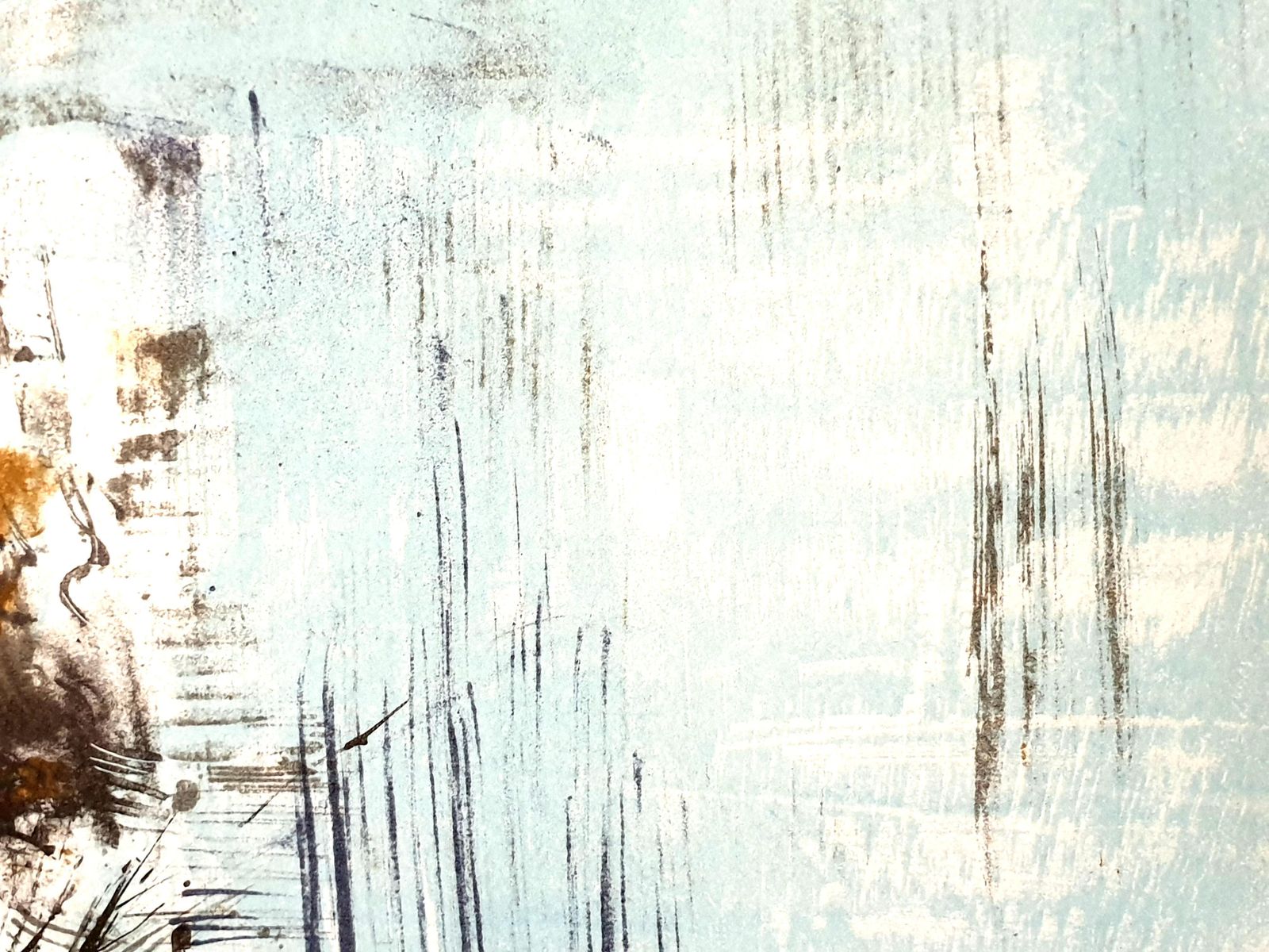 Zao Wou Kizao Wou Ki   Original Lithograph   Abstract Composition1962 photo Art