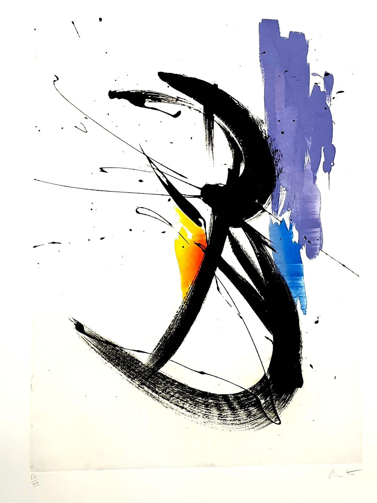 Jean Miottejean Miotte   Abstract Composition   Original Signed Lithograph1990