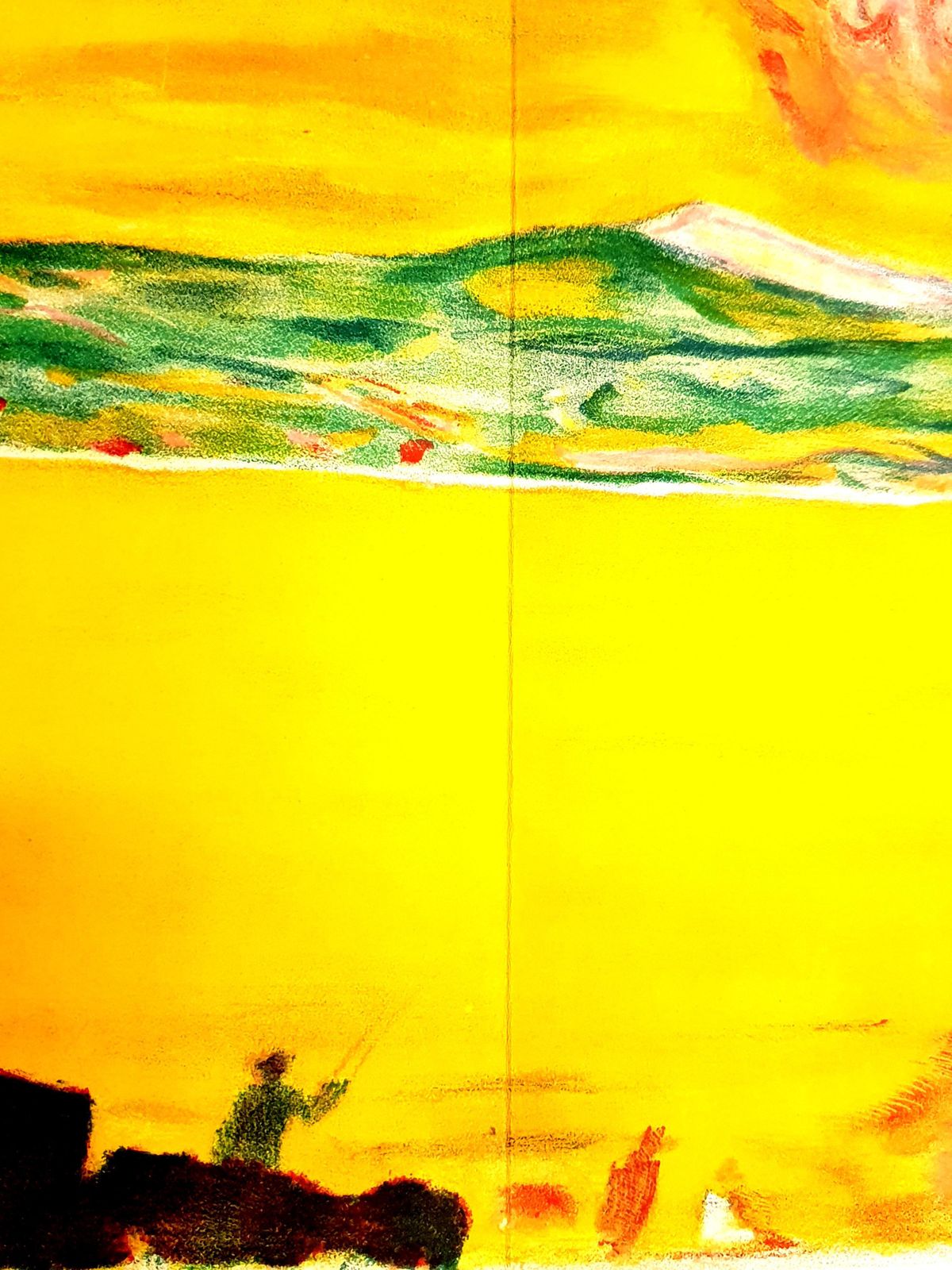 photo furniture Pierre Bonnardpierre Bonnard   Sunset On The Mediterranean   Original Lithograph1940