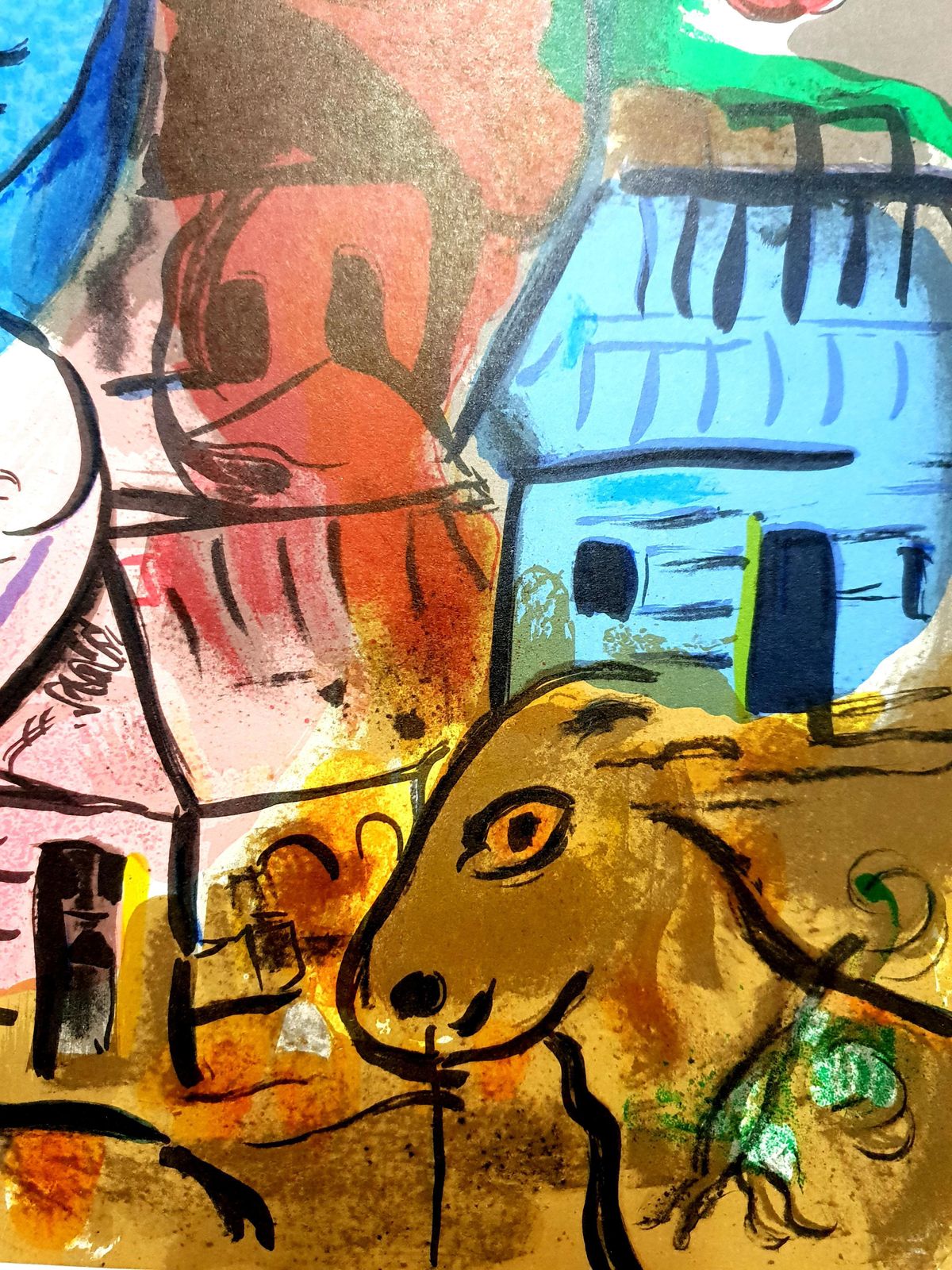Marc Chagallmarc Chagall   Homage To Marc Chagall   Original Lithograph1969 photo for sale