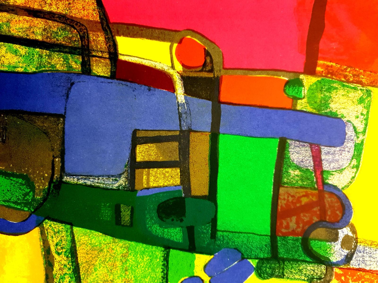 Maurice Estèvemaurice Estève   Composition   Original Lithograph1969 photo Art