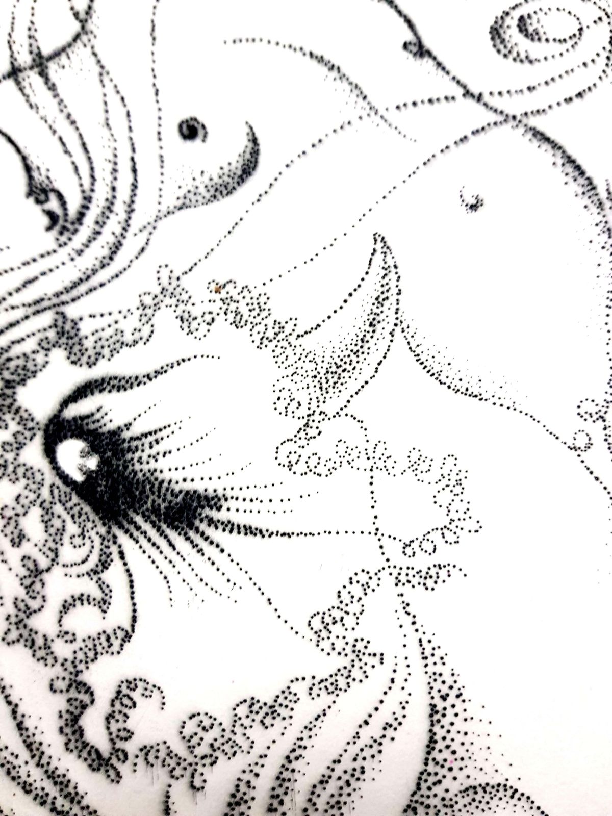 Valentine Hugovalentine Hugo   Surrealist Woman   Original Etching1946 photo Art