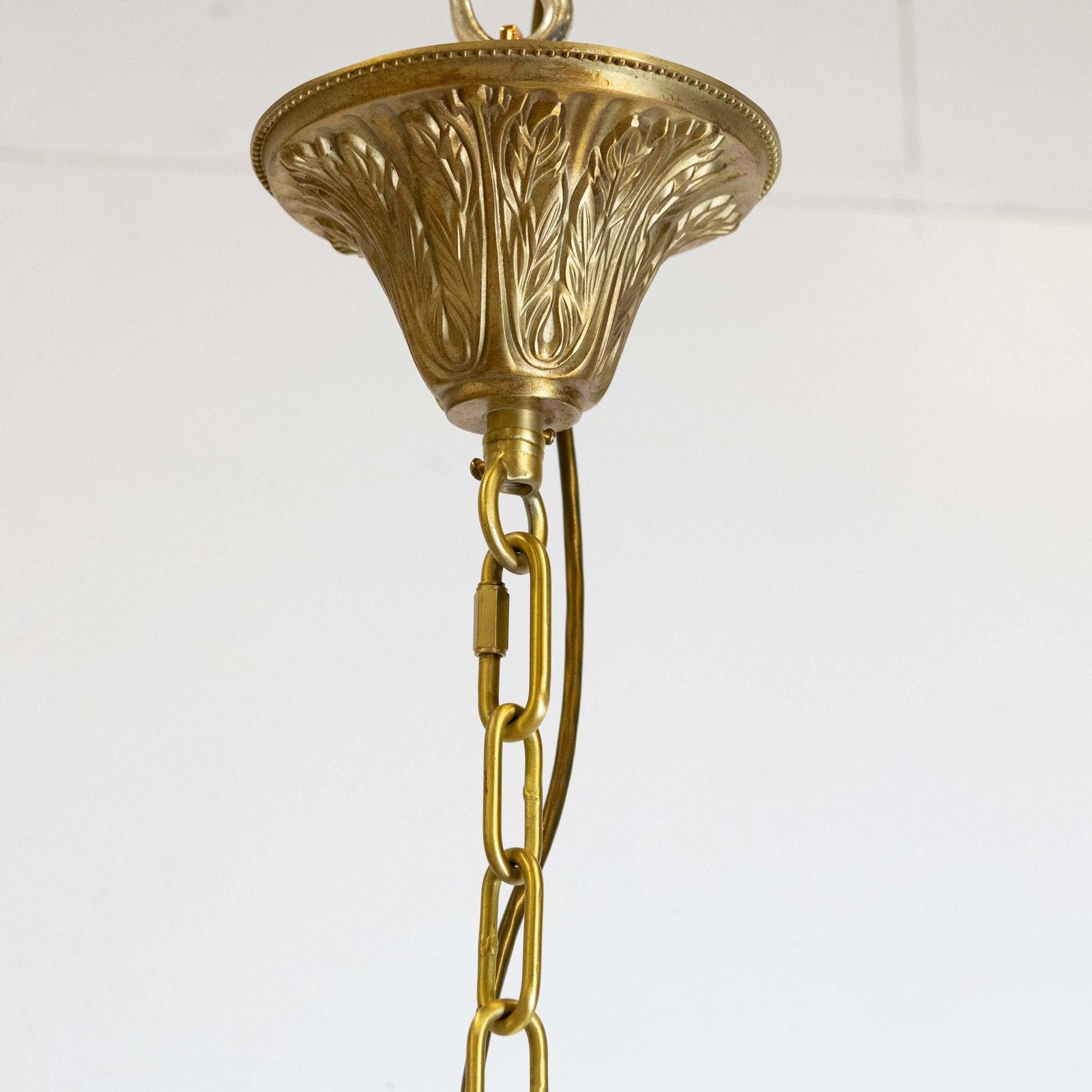 Large French Antique Gilt Birdcage And Crystal Chandelier | 12 Arm photo buy