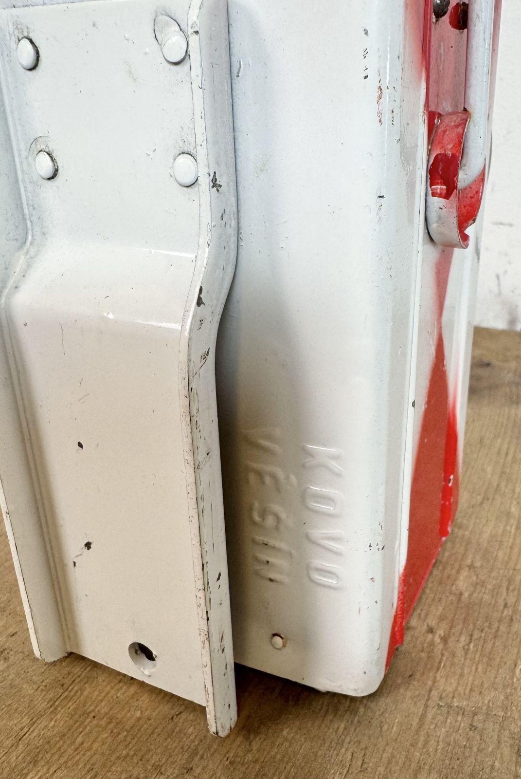 Industrial Red Railway Lantern, 1980s photo 179.0