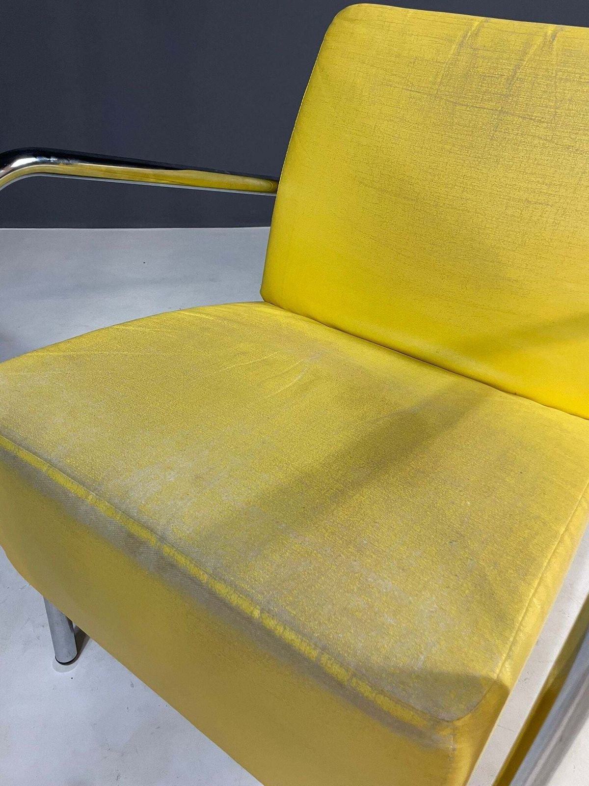 Pair Of Bauhaus Chrome Armchairs, Original Condition, Czechoslovakia 1930s photo buy