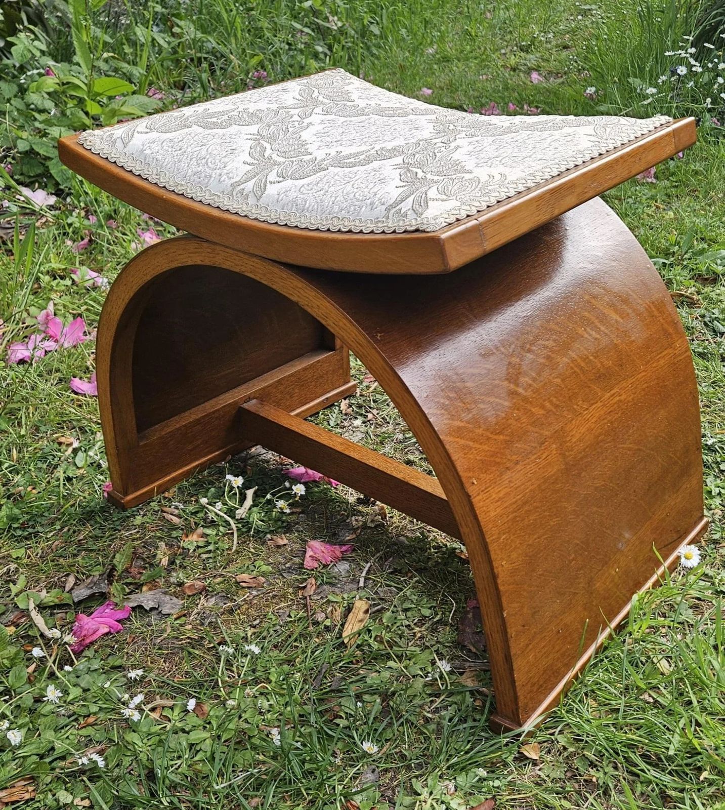 Art Deco Bedroom Stool photo for sale