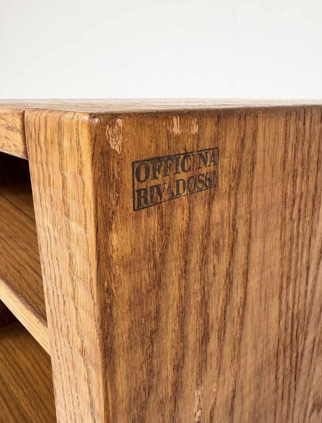 Wooden Side Table By Giuseppe Rivadossi For Officina Rivadossi, 1970s photo buy