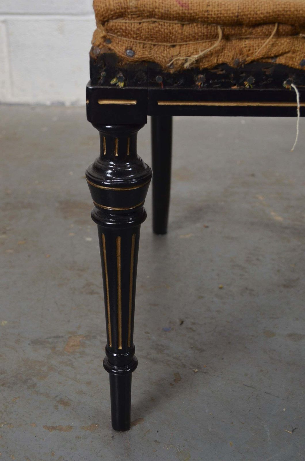 19th Century Aesthetic Movement Set Of Five Ebonised Chairs photo vintage