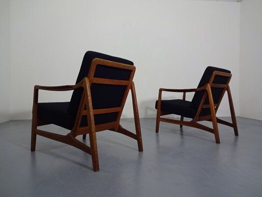 Teak And Oak Chair By Tove & Edvard Kindt Larsen For France & Daverkosen, 1950s photo buy