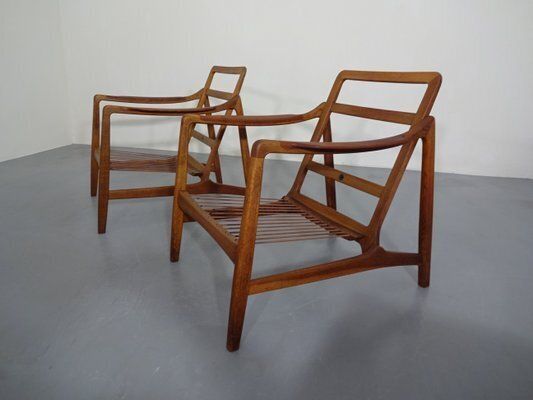 2819.0 Teak And Oak Chair By Tove & Edvard Kindt Larsen For France & Daverkosen, 1950s photo