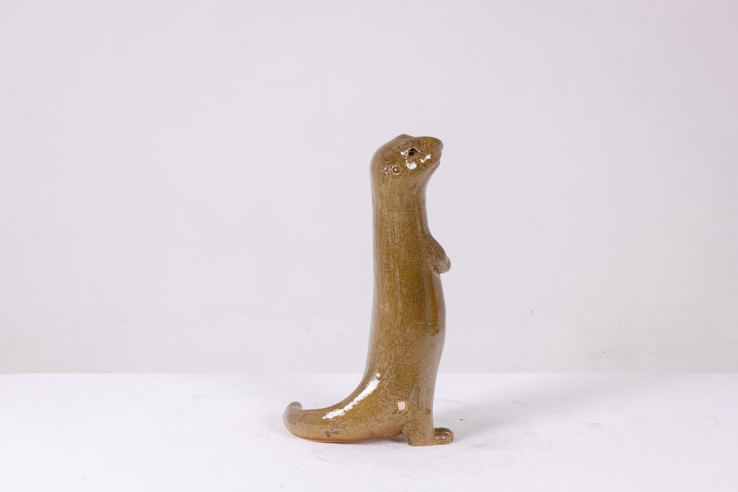 Valérie Courtet, Otter In Chamotte And Glazed Stoneware. Contemporary Work photo furniture